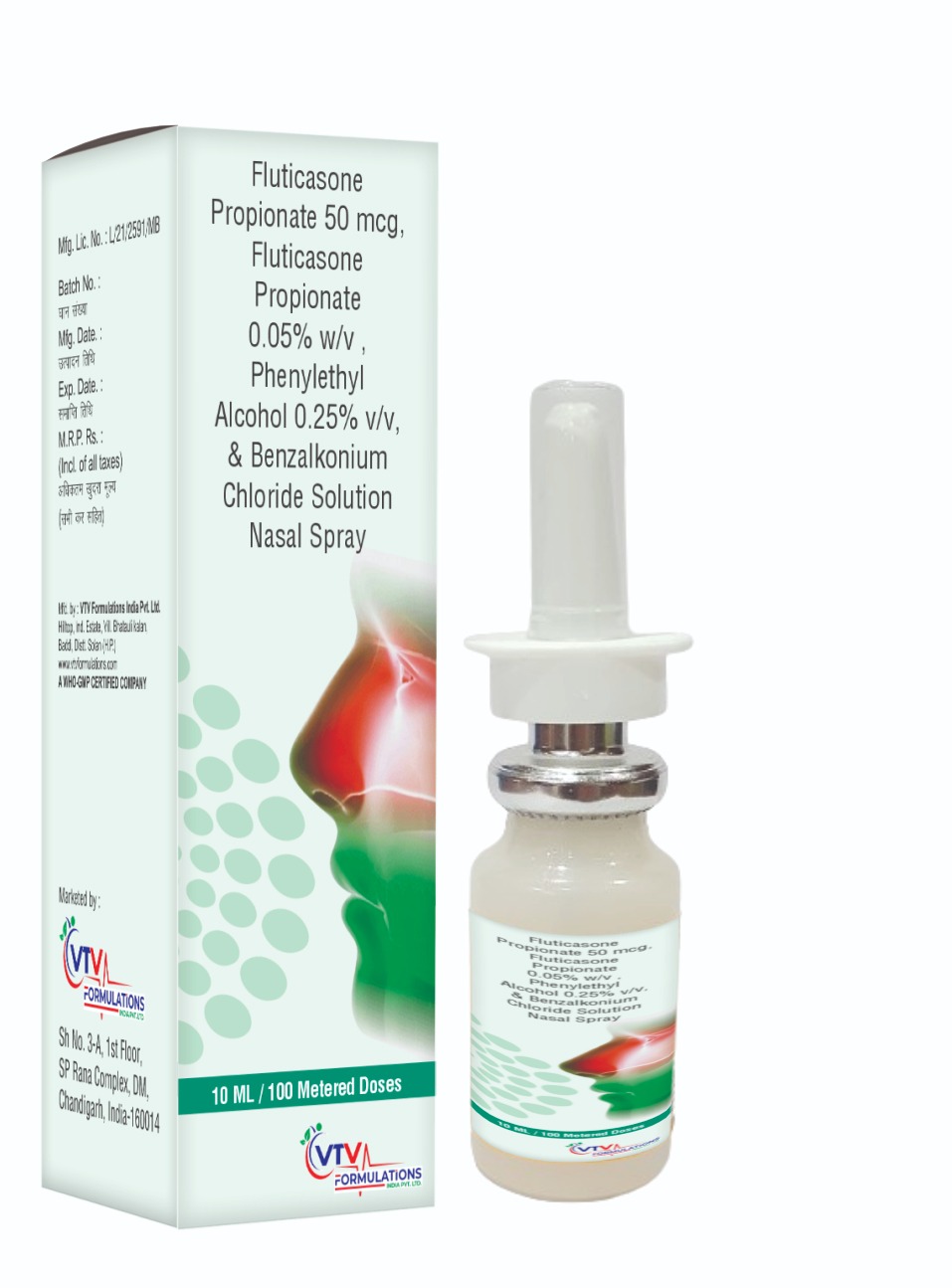 Nasal Spray Manufacturer In India