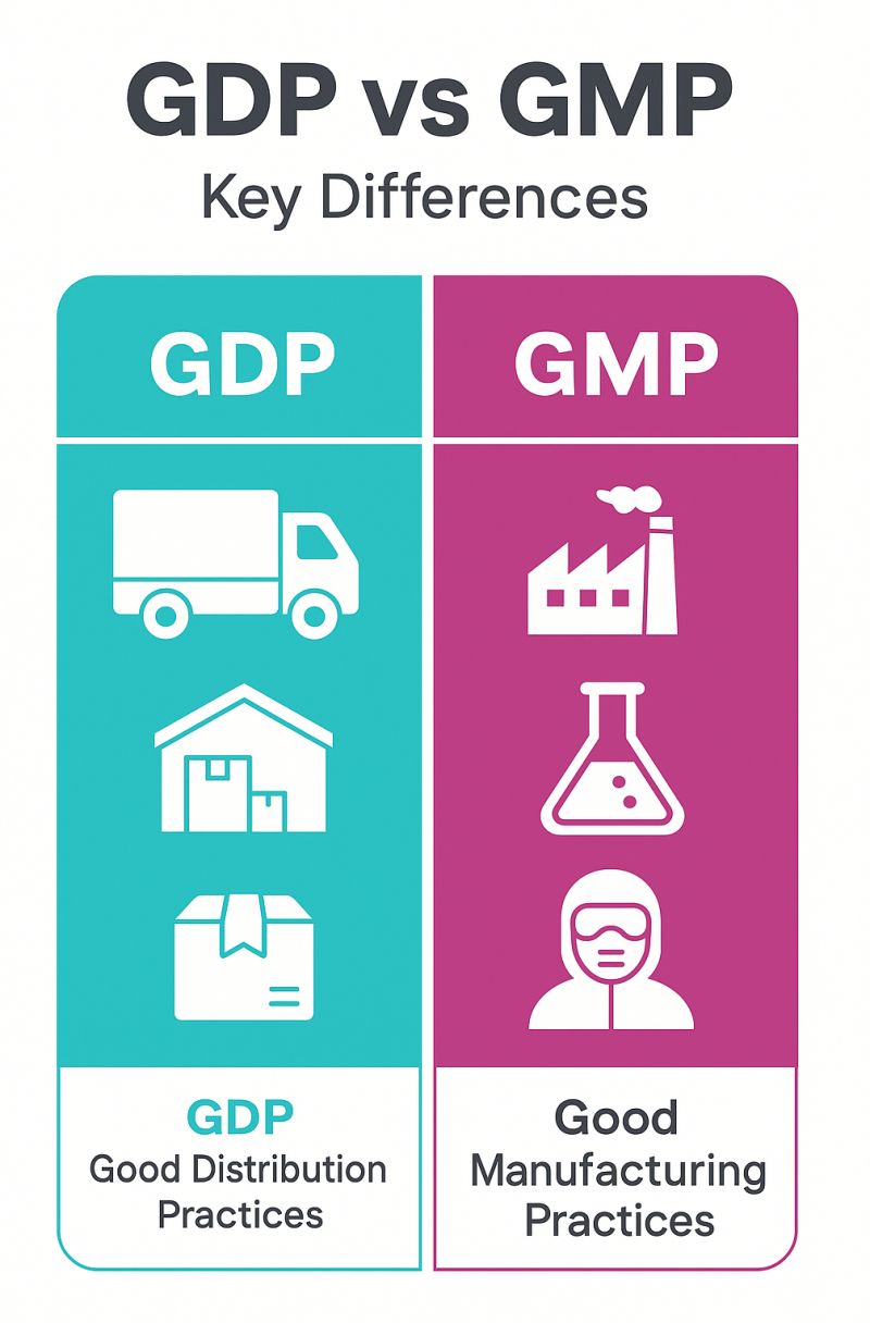 Understanding GMP, GLP & GDP – Key Differences image