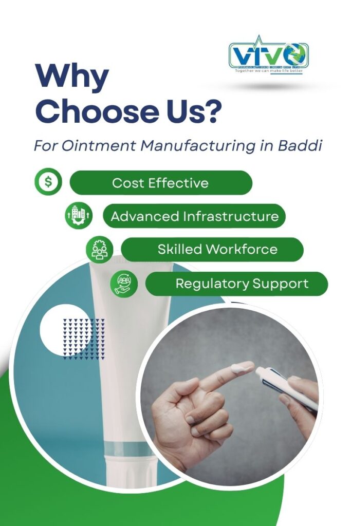 Why choose Us for Ointment Mnaufacturing