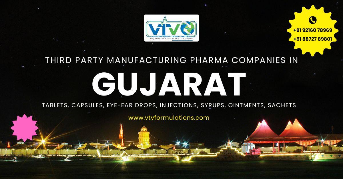 THIRD PARTY MANUFACTURING PHARMA COMPANIES IN GUAJARAT